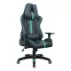 Игровое кресло  "GT Carbon GM-120", две подушки, экокожа, черное/зеленое, 531929 главное фото в маленьком размере
