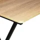 Стол на металлокаркасе BRABIX LOFT CD-008 (ш900*г500*в780мм), цвет дуб натуральный, 641865. Фото товара с разных ракурсов.