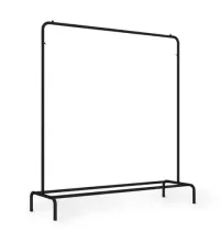 Вешалка для плечиков BOOMHOUSE GR-001 (в1500*ш1100*г400мм), металл, черная, 701434