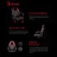 Кресло игровое A4Tech Bloody GC-300 черный/красный эко.кожа/ткань крестов.. Фото товара с разных ракурсов.