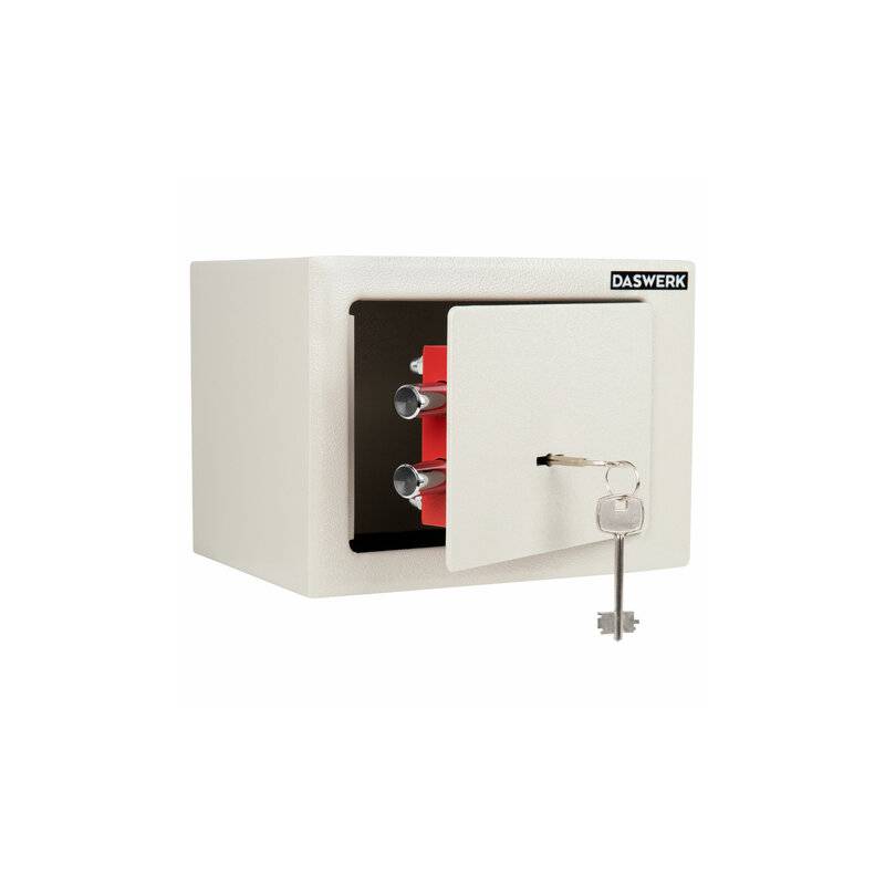 Сейф мебельный DASWERK (ДАСВЕРК) SC-170KL (170х230х170 мм), ключевой замок, бежевый, 291339 главное фото