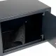 Сейф мебельный DASWERK (ДАСВЕРК) SC-250KL (250х350х250 мм), ключевой замок, графит, 291342. Фото товара с разных ракурсов.