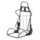 Кресло игровое Бюрократ VIKING KNIGHT LT10 FABRIC коричневый крестовина металл. Фото товара с разных ракурсов.