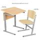 Стол-парта 1-местный, регулируемый угол, СУТ.54-01, 600х500х640-780 мм, рост 4-6, серый каркас, ЛДСП клён. Фото товара с разных ракурсов.